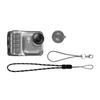 For Insta360 Go Ultra Protective Cover Tpu Ice Sensing Heat Dissipation Anti Drop Protective Case With Lens Cap & Lanyard