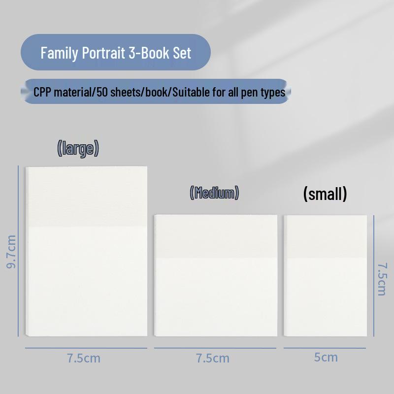 Transparent Sticky Notes: Writable, Adhesive, and Tearable Notepads Perfect for Students To Jot Down Notes and Highlight Key Points.