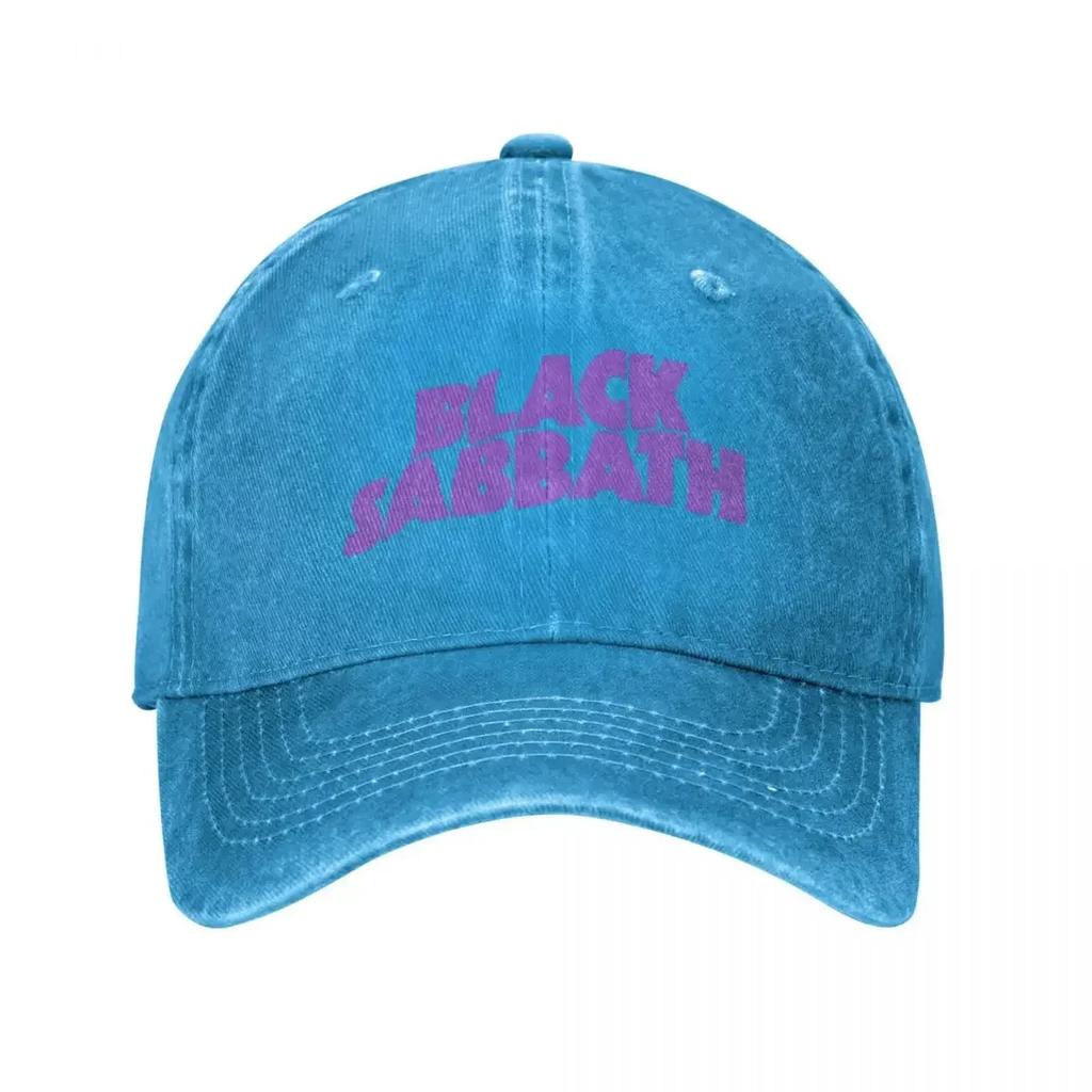 Black Sabbathe Music Baseball Caps Lässige Distressed Washed Rock Kopfbedeckung Unisex Outdoor Workouts Unstrukturierte Soft Caps Hut