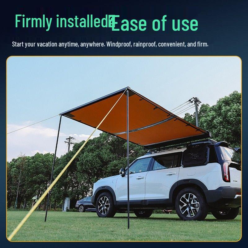 Equation Leopard Roof Rack Frame Extension with Folding Ladder for Off-road Modification