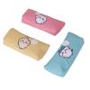 Cute Korean Style Pu Pen Bag With Spacious Storage For Office And School