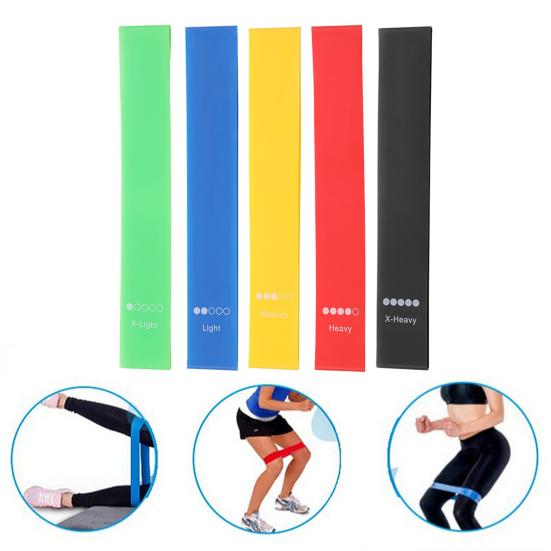 Resistance Band Glutes Hip Building Booty Band Yoga Workout Legs Thighs Elastic Exercise Band Stretching Training Band Home Gym Fitness Equipment