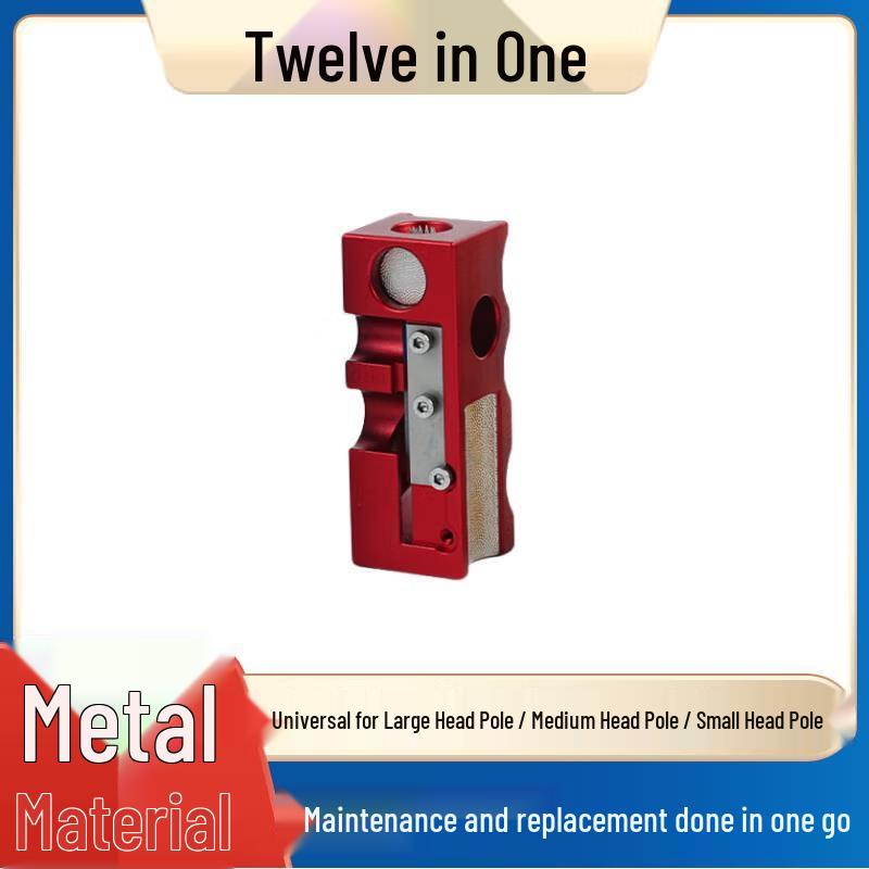 12-in-1 Multifunction Billiard Cue Tip Repair Tool Kit