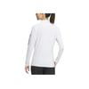 Adidas Aeroready Soft Comfortable Moisture-Wicking Long Sleeve Polo Shirt Women tops White IN6569