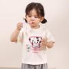 LUSON Baby Girl's Cartoon Print Short Sleeve T-shirt