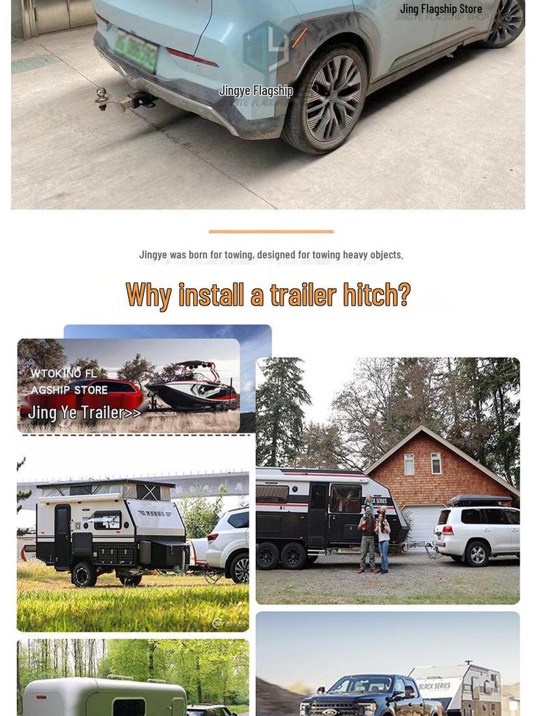 GAC AION Y/V Rear Tow Hitch & Hook for Towing