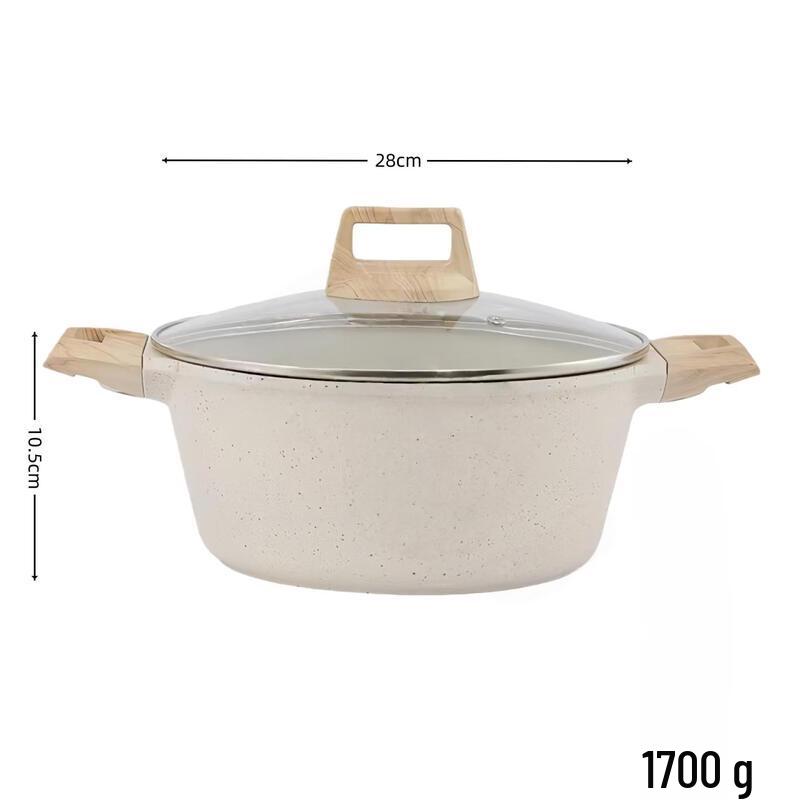 

Hanyou Non-stick Maifan Stone Cookware Set