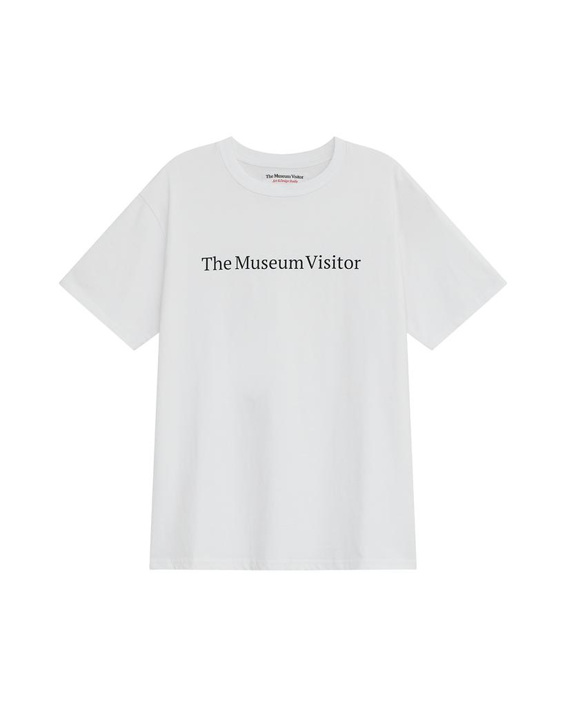 THEMUSEUMVISITOR Essential Logo Overfit T-Shirt (White)