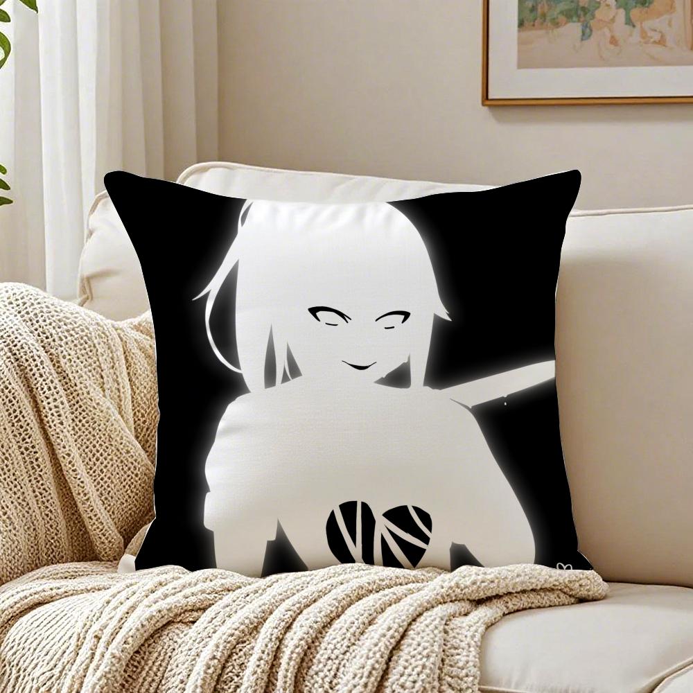 game dark YYandere SSimulator Cushion Cover Pillowcase Antidustmite living Room Sofa Decor Cushion Room