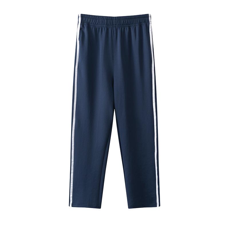 Summer School Sports Uniform Set for Middle and High School Students - Unisex Short Sleeve & Long Pants