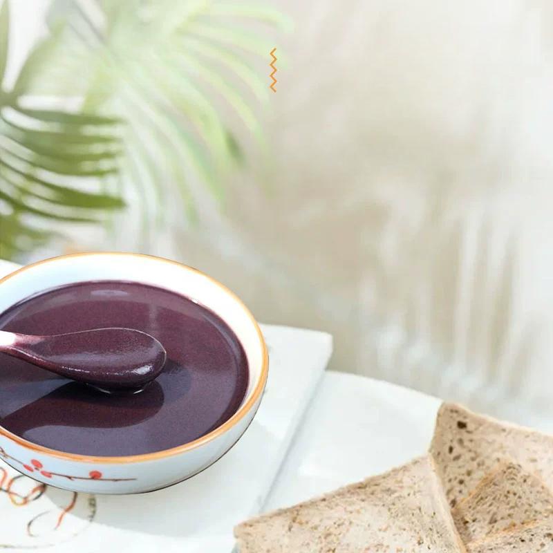 Pure black rice flour steamed bread cake baking - 80g