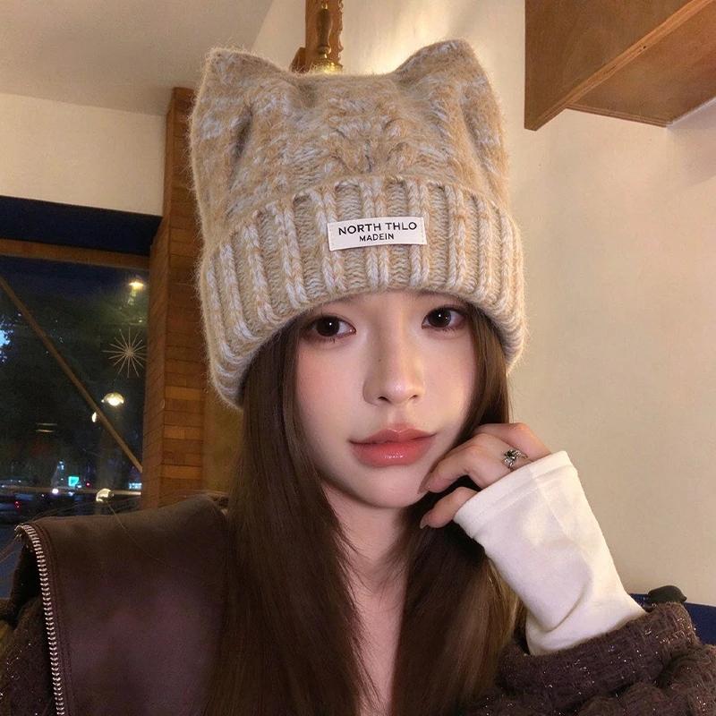 Unisex Knitted Beanie Hat, Warm Winter Knit Cap For Men And Women, Casual Outdoor Cold Weather Hat