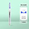 Point Stone Soft Grip Quick-Drying Gel Pen 0.5mm Bullet Tip, Black/Red/Blue, Ideal for Exams