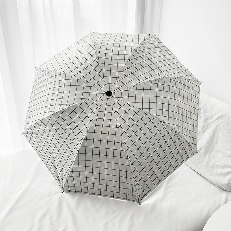 Automatic Sunshade Umbrella Women's High-End UV Protection Sun Blocking Rain And Sun Dual-Purpose Student Stainless Steel