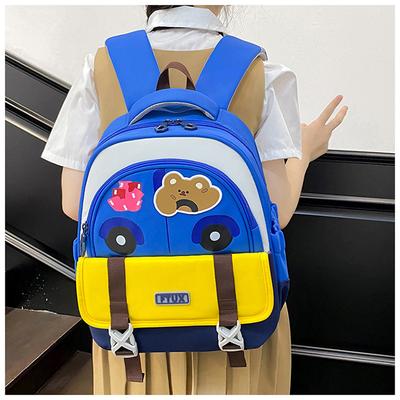 Children's Backpack New Small Middle Class Men's and Women's Cartoon Cute Backpack Lightweight Anti-splashing Kindergarten Bag