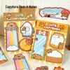 Capybara Shaped Sticky Notes: Irregular, Reusable, and Cute Portable Message Book - Perfect Gift for Students