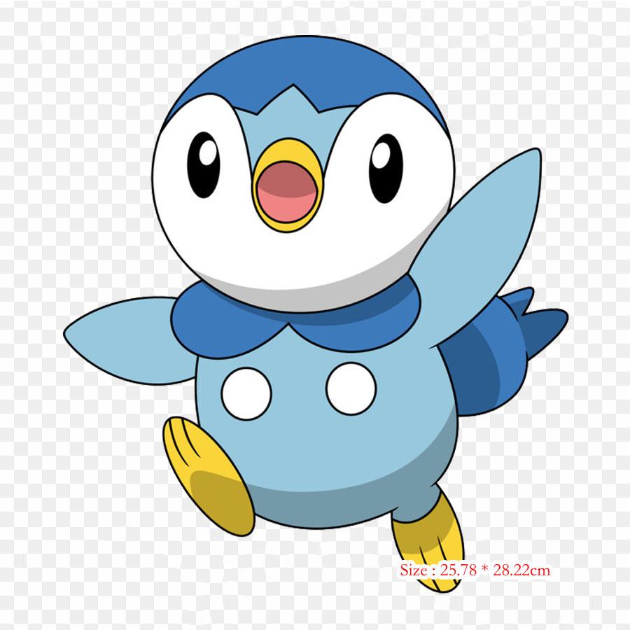 Buy Pokemon Piplup Pokemon Pokemon Go Iron on Transfer Patches for Kids  Clothing DIY Badge Washable Stickers Applique on Clothes Heat Press at  affordable prices — free shipping, real reviews with photos —