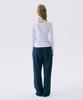 JUNEJUNE SPACE Solid Henry Neck T-Shirt_White