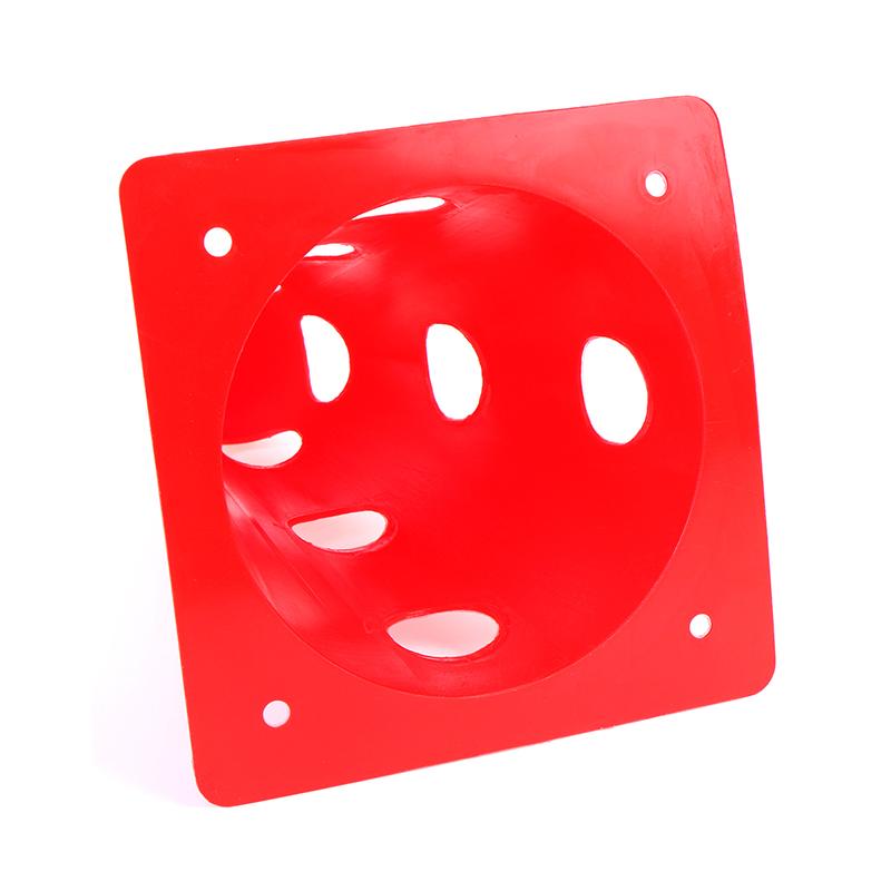 5Pcs 32Cm Barrier Football Road Flat Training Cone Perforated Sign Obstacles Road Cones Soccer Basketball Training Equipment