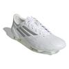 Nowe Adidas Adizero F50 4 Skórzane Fg Białe Srebrne Metaliczne GX3911