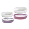 Handmade Silicone Planter Mold Oval Boat Shaped Storage Box Mould for Artists Candle Cup Making Molds Jewelry Supply