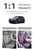 Compatible Leapmotor LAFA5 Seat Covers: Full Coverage Perforated Leather Cushions for All Seasons, Fits 26 Models