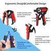 Premium Adjustable Hand Gripper with Counter - Professional Training for Finger, Arm, and Muscle Strength