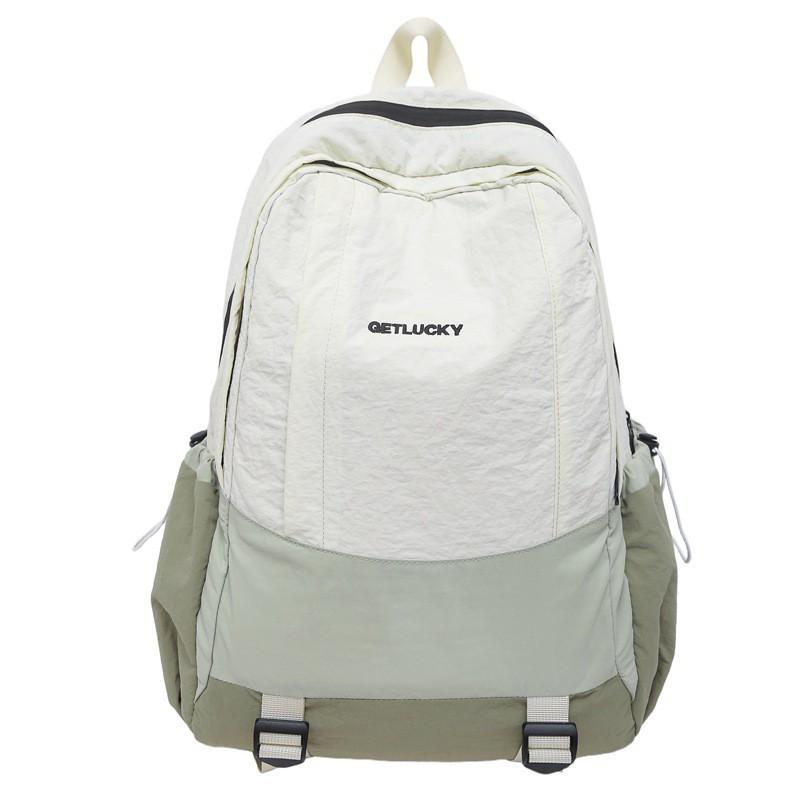 Youth Campus Girl Backpack Preppy Style Casual Outdoor Travel College Student Schoolbag Light Men