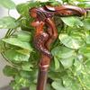 Mermaid Wooden Carved Walking Stick Cane Handmade Wood Crafted Comfortable Handle Hand Carved Cane Ergonomic Handle for Comfort