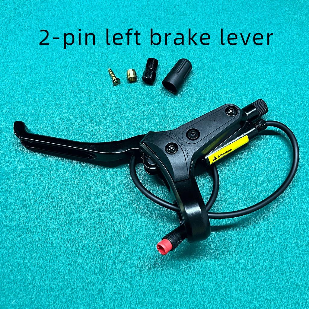 NFOX SM2A electric bicycle hydraulic disc brake handle with four piston two piston calipers 2-pin 3-pin power-off Accessories