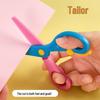 Colorful Safety Scissors for Kids - Anti-Pinch, Crafting & DIY