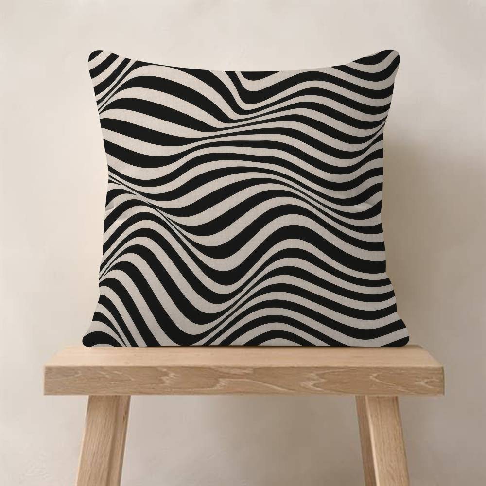 abstract Bauhaus-style  Cushion Cover Inches Farmhouse Decor Home Throw Pillow Covers for Couch Decorations