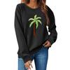 Women  Tops Women's Long Sleeve Sweatshirt Casual Crewneck Loose Fit Pollover Fleece Tops