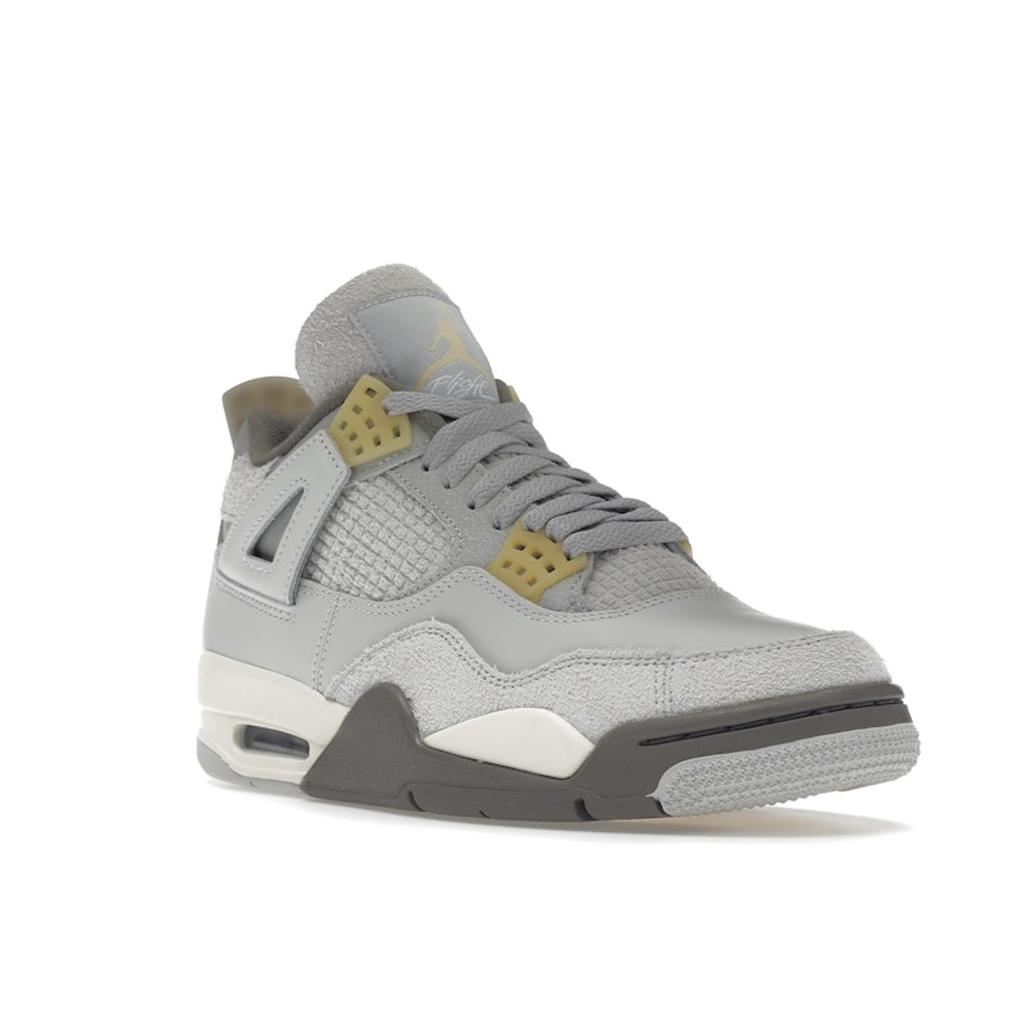 Air Jordan 4 Retro SE Craft Photon Dust Unisexové tenisky Šedá Bledě vanilková Off-White DV3742-021