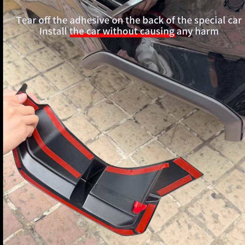 For BMW 5 series i5 G60 2025-2025 Car blackened lower lip trim covers the corner of the rear bumper trim exterior accessories