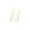 Lucky Grass Fringed Minimalist Stud Earrings Cold Men'S And Women'S Earrings Personality Temperament Banquet Earrings
