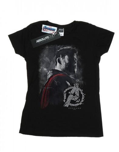 Marvel Womens/Ladies Avengers Endgame Thor Brushed Cotton T-Shirt