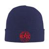 ACs High Vintage Neon DC Hat Autumn Winter Skullies Beanies Warm  Caps Men Women Acrylic Knitted Caps