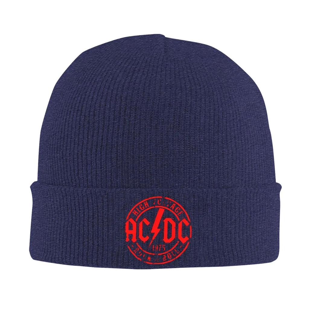 ACs High Vintage Neon DC Hat Autumn Winter Skullies Beanies Warm  Caps Men Women Acrylic Knitted Caps