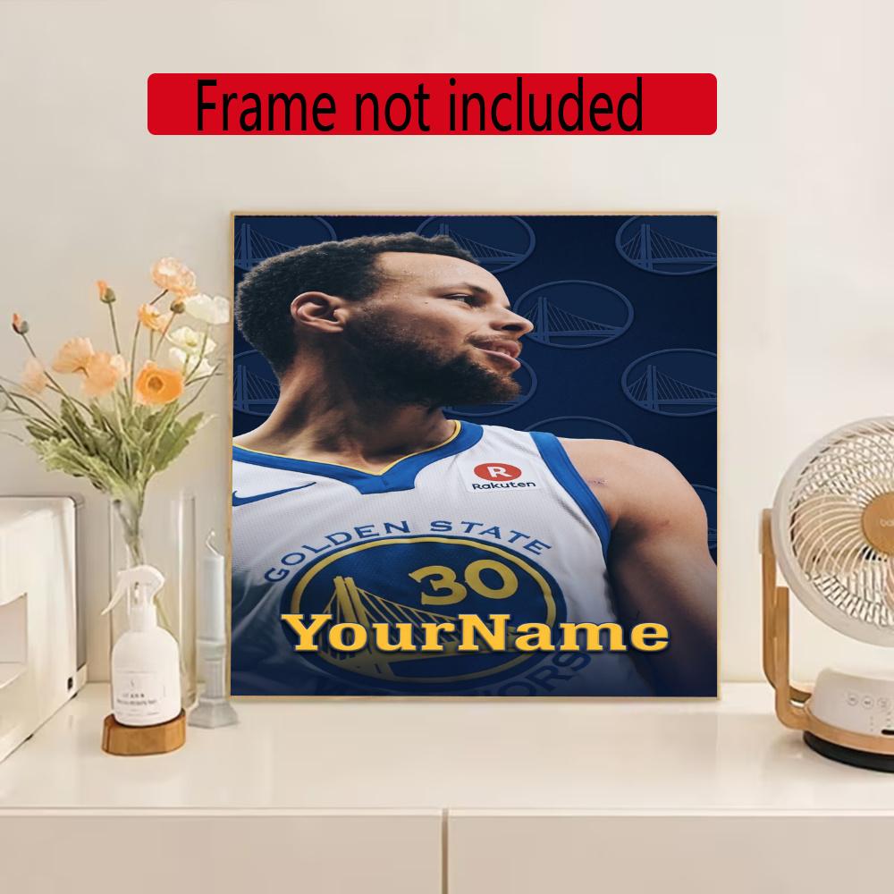 Curry Customize Text Diamond Painting Round Diamond Mosaic Suitable For Beginners Diamond Painting Rhinestones Gift Frameless