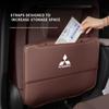 Pour Mitsubishi Outlander Pajero Asx Lancer EX Evolution X Ralliart Protection de dossier de siège de voiture Coussin anti-coup de pied Sac de rangement pour siège arrière