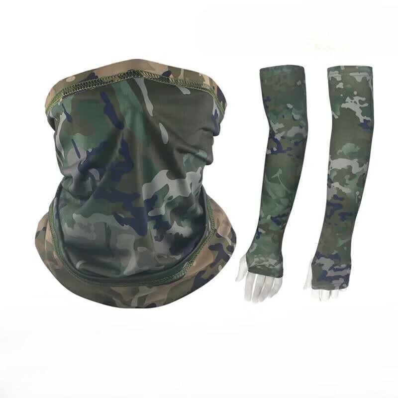 Men s Outdoor Camouflage Sun Protection Set