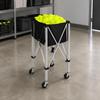 Racket Sport Sphere Trolley Aluminum Alloy Frame Foldable Carrier Easy