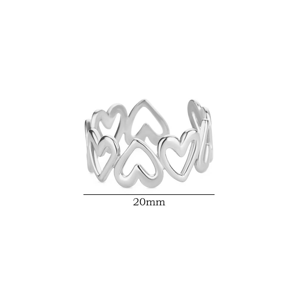 

Vintage Heart Rings for Women Stainless Steel Gold Color Ring 2024 Trend New in Design Couple Wedding Aesthetic Zircon anillos