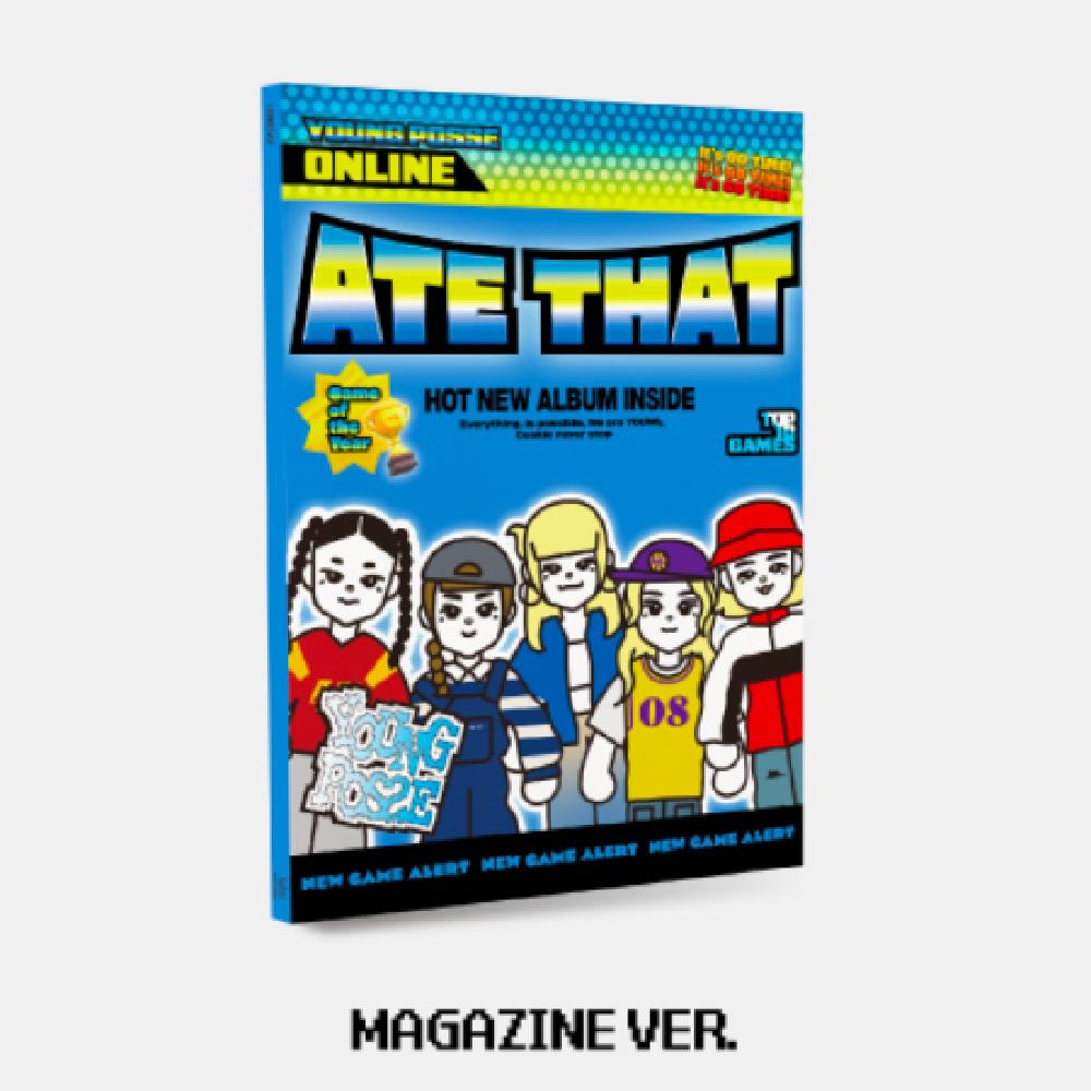 Pre-order YOUNG POSSE 3rd Mini Album ATE THAT Magazine ver.