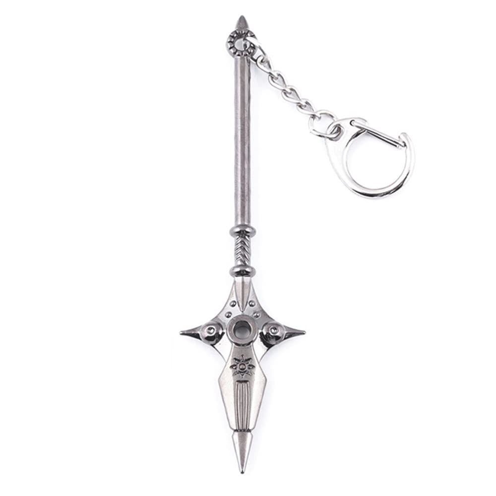 

Семь смертных грехов Король Арлекин Грех Духа Школьный Культурный Подарок [Сизууэнн] Брелок, Лень, Копьё, Частифол, Реквизит, Снаряжение, Косплей,