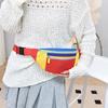 Women's Color Block Crossbody Fanny Pack for Outdoor Sports
