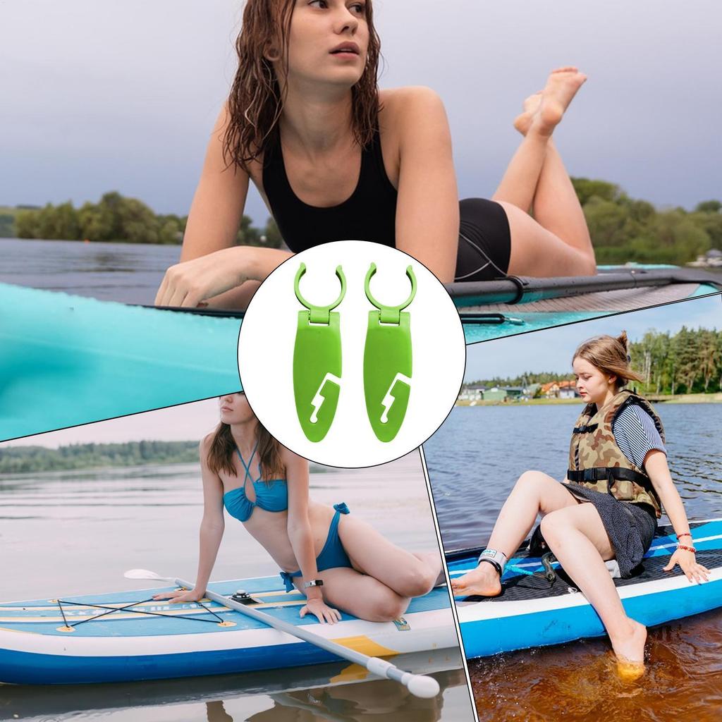 Clips for Paddle Board Stand Up Paddle Board Clip Double Padel Board Holder Expandable Fix Clamp Kayaking Water Sport Accessory