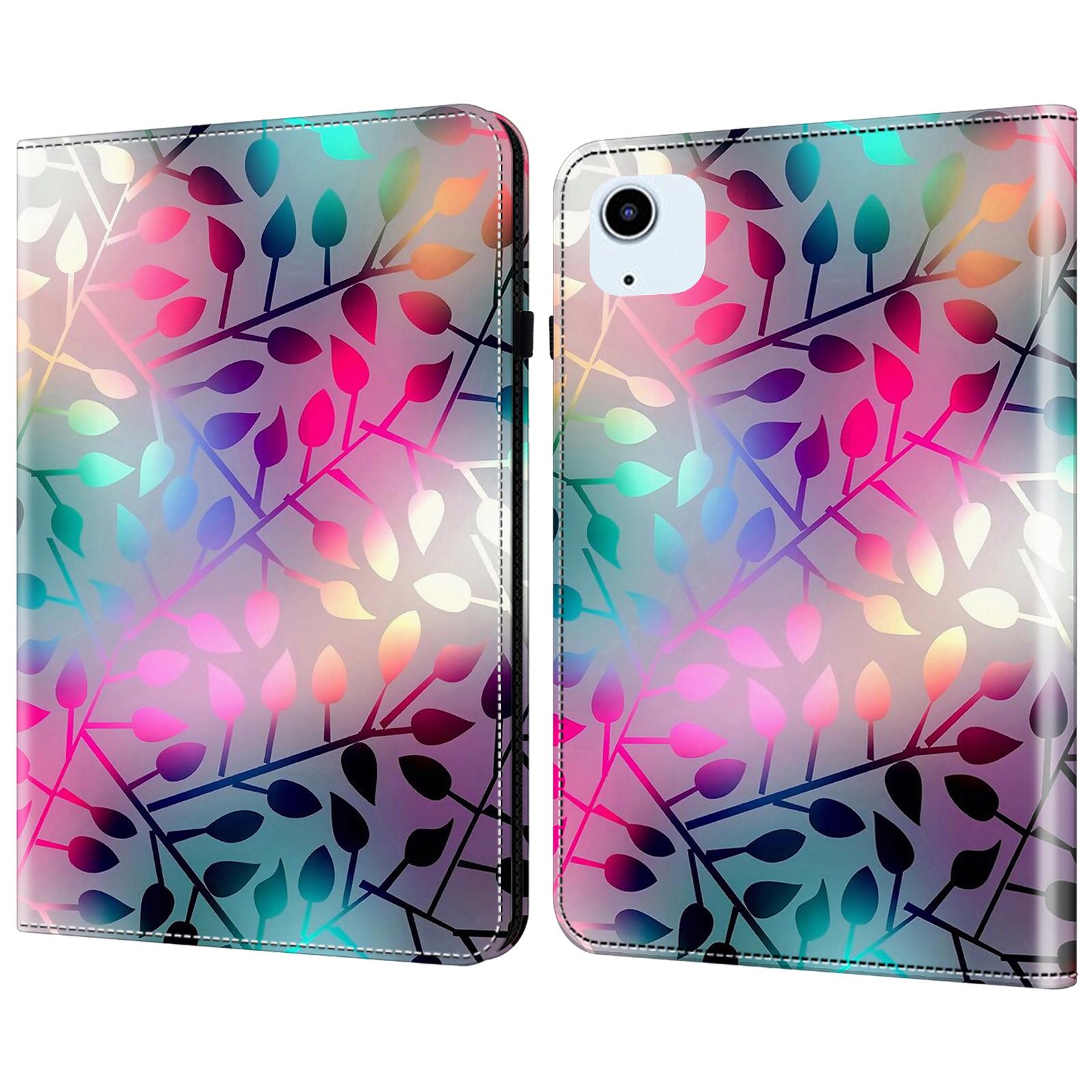 

For iPad Air 11 (2025)/(2024)/Air (2020)/(2022) Leather Case Shockproof Tablet Cover with Stand,Pattern Print Maple Leaf