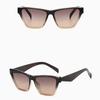 Unisex Cat Eye Sunglasses, UV Protection Fashion Shades, Vintage European Style Sun Glasses, Trendy Eyewear